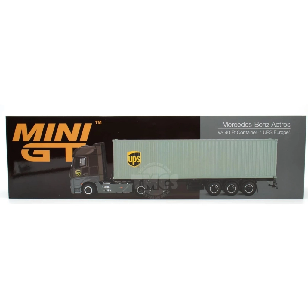 1:64 Ölçek Metal Model Araba Mercedes Benz Actros Eğitici Koleksiyon Oyuncak - Görsel 2