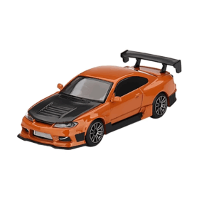 1:16 Çekici Spor Araba Silvia S15 D Max Turuncu Model Eğitici ve Koleksiyonluk Oyuncak