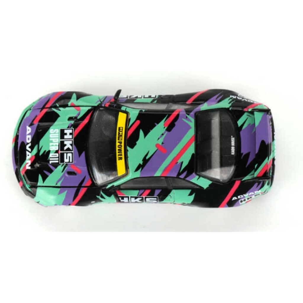 Çocuk Mini GT 1/64 Nissan Skyline GT-R (R33) HKS V1 KHMG129 - Görsel 4