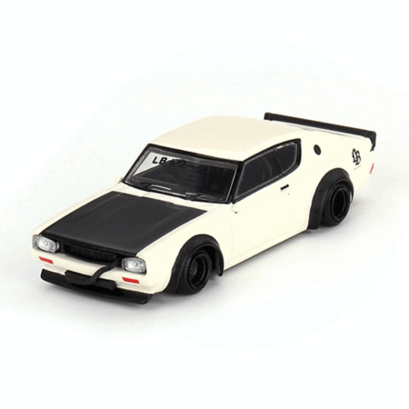 Çocuk Mini Gt 1/64 Nissan Skyline Kenmeri Liberty Walk White