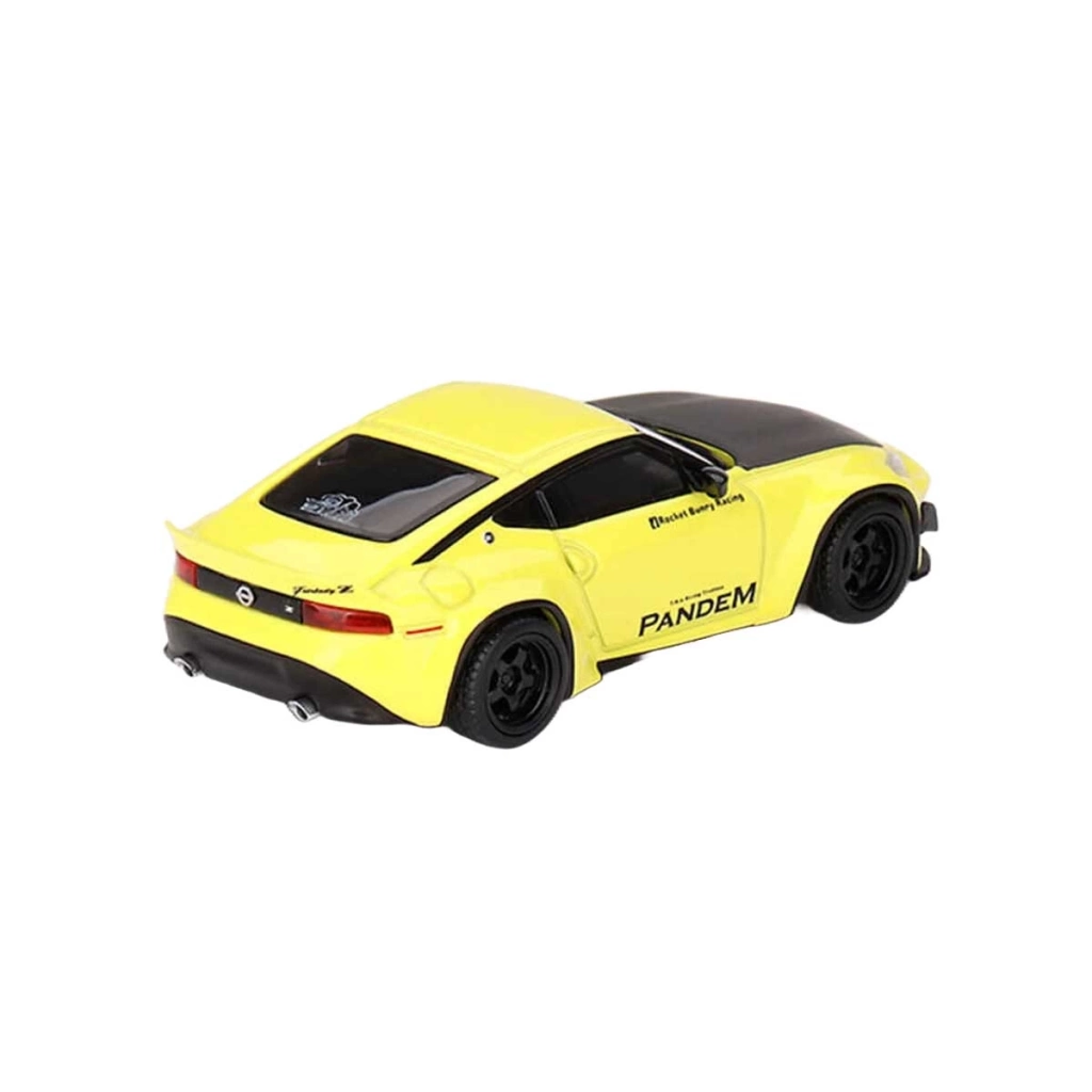 Çocuk Mini GT 1/64 Nissan Z Pandem Ikazuchi Yellow - Görsel 3