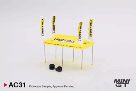 Çocuk Mini GT 1/64 Paddock Service Tent Set - LB Racing