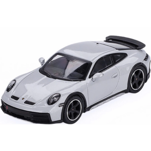 Eğitici Çocuk Mini GT 1/64 Porsche 911 Dakar Ice Gray Metallic - Blister Paket