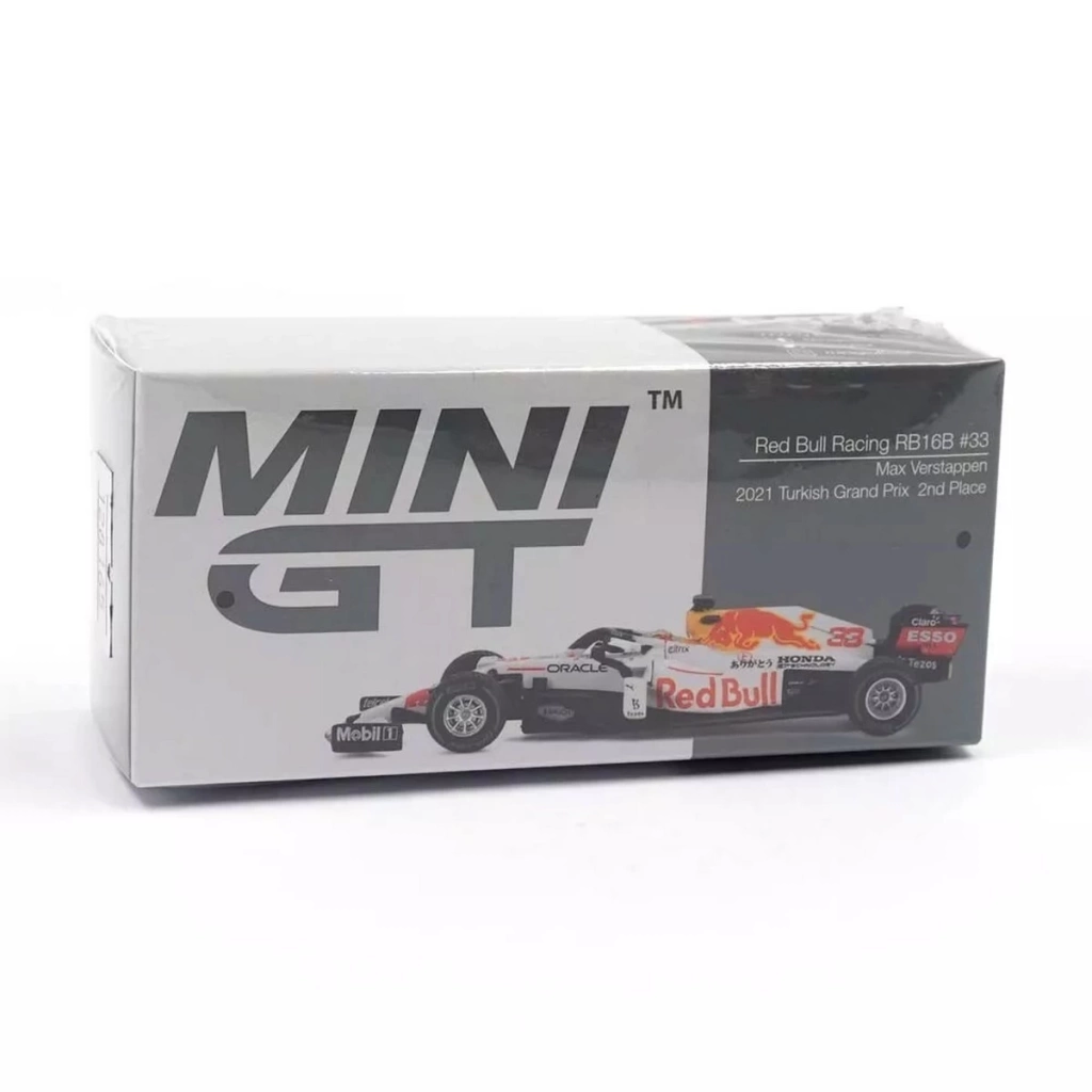 Mini Gt 1/64 Red Bull Racing RB16B Max Verstappen - Görsel 2