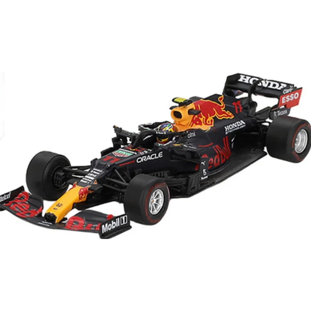 Eğitici Oyuncak Mini GT 1/64 Red Bull RB16B Sergio Pérez 2021 Azerbaijan Grand Prix Winner