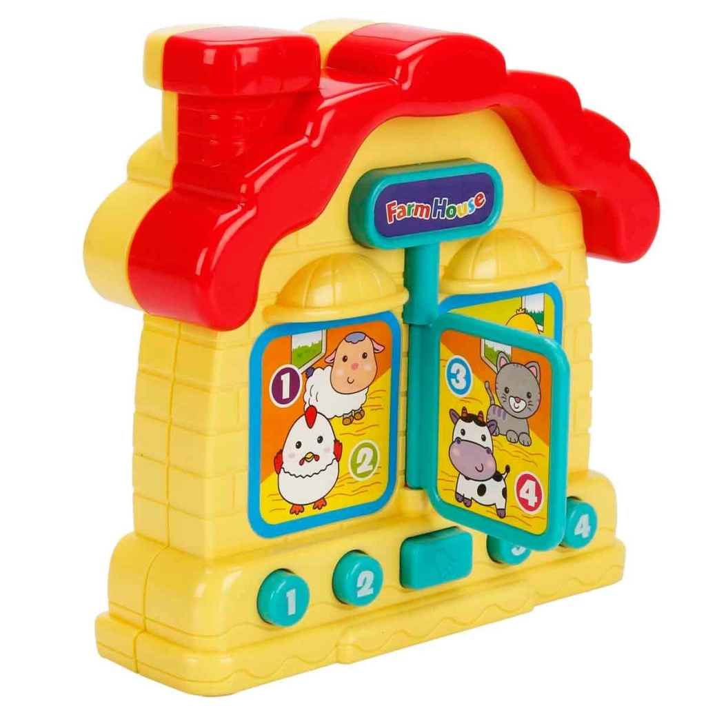 Çocuk Gelişim Küçük Çiftlik Evi Sesli ve Işıklı Aktivite Seti - Görsel 2