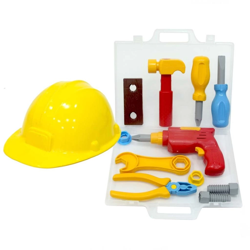 Minik Usta Çantalı Baretli Tamir Seti - Görsel 2