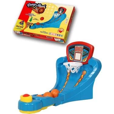 Çocuk Mini Masa Üstü Basket Oyunu Eğlenceli Oyuncak - Görsel 3