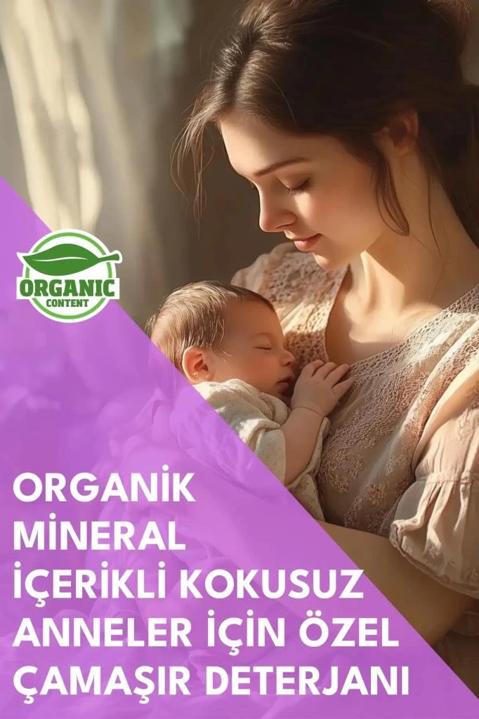 Minoris MOM Organik Sıvı Çamaşır Deterjanı Çocukların Sağlığına Dost Organik Temizlik Ürünü - Görsel 4