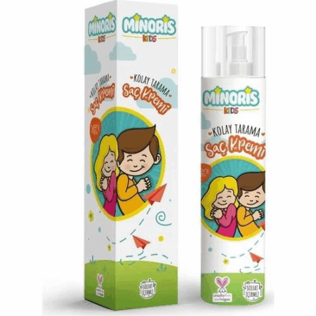MinorisKidsOrganikKolayTaramaSaçKremi200ml