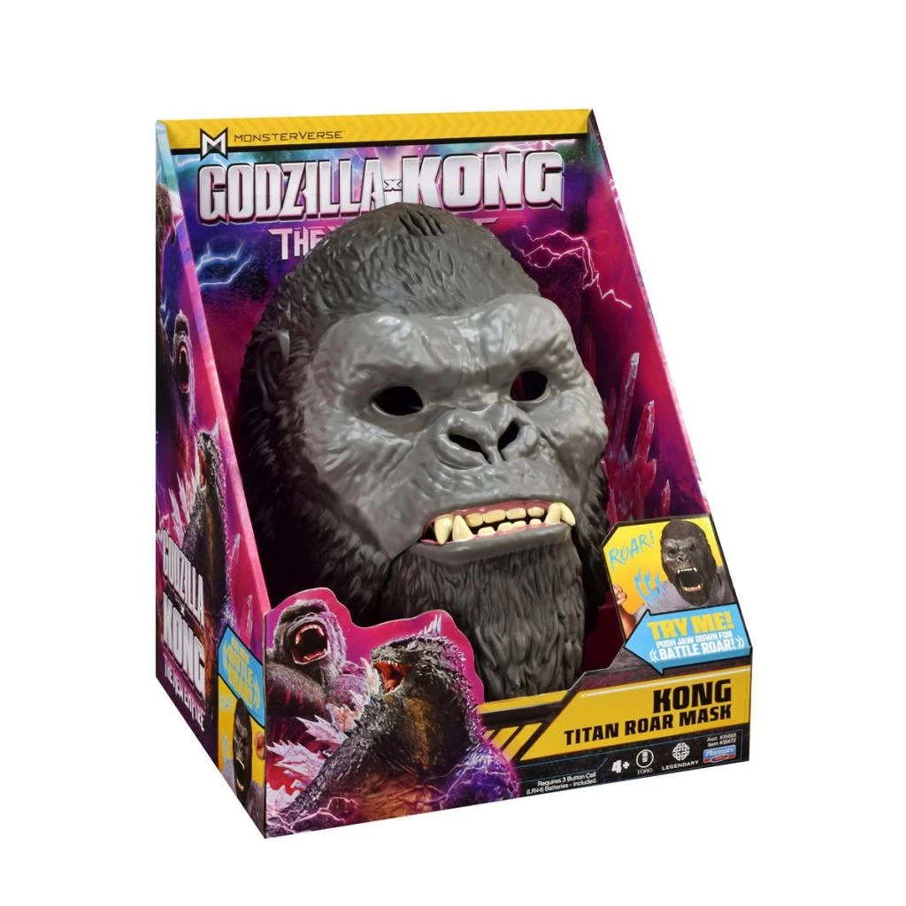 Çocuk MN306000 Godzilla vs. Kong Sesli Maske - 35699 - Görsel 4