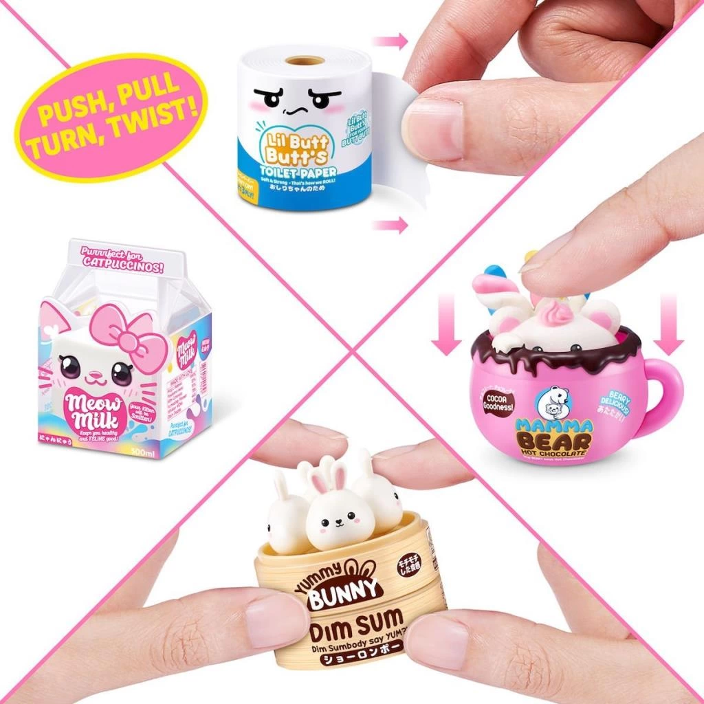 Sevimli karakterlerle hayal gücünü besleyen kawaii sürpriz oyuncağı - Görsel 4