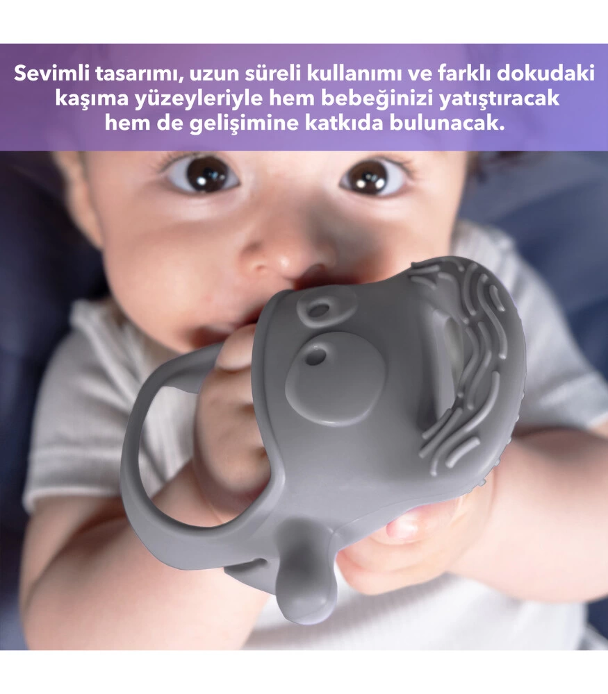 Çocuk Diş Kaşıyıcı Yeşil - Görsel 5