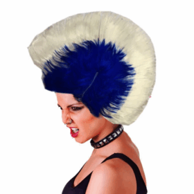 Çocuk   Mohican Mohawk Punk Peruk - 70 li 80 li Yıllar Peruk Model 9