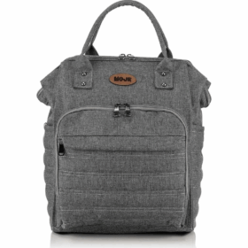 Moje Rise Anne Bebek Bakım Sırt Çantası Gri