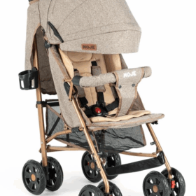 Moje Strong Baston Bebek Arabası Gold Kahve