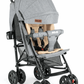 Moje Strong Baston Bebek Arabası Gri Siyah