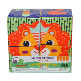 Çocuk MOL-121 PVC 4lü Eğitici Küp - Asya Oyuncak