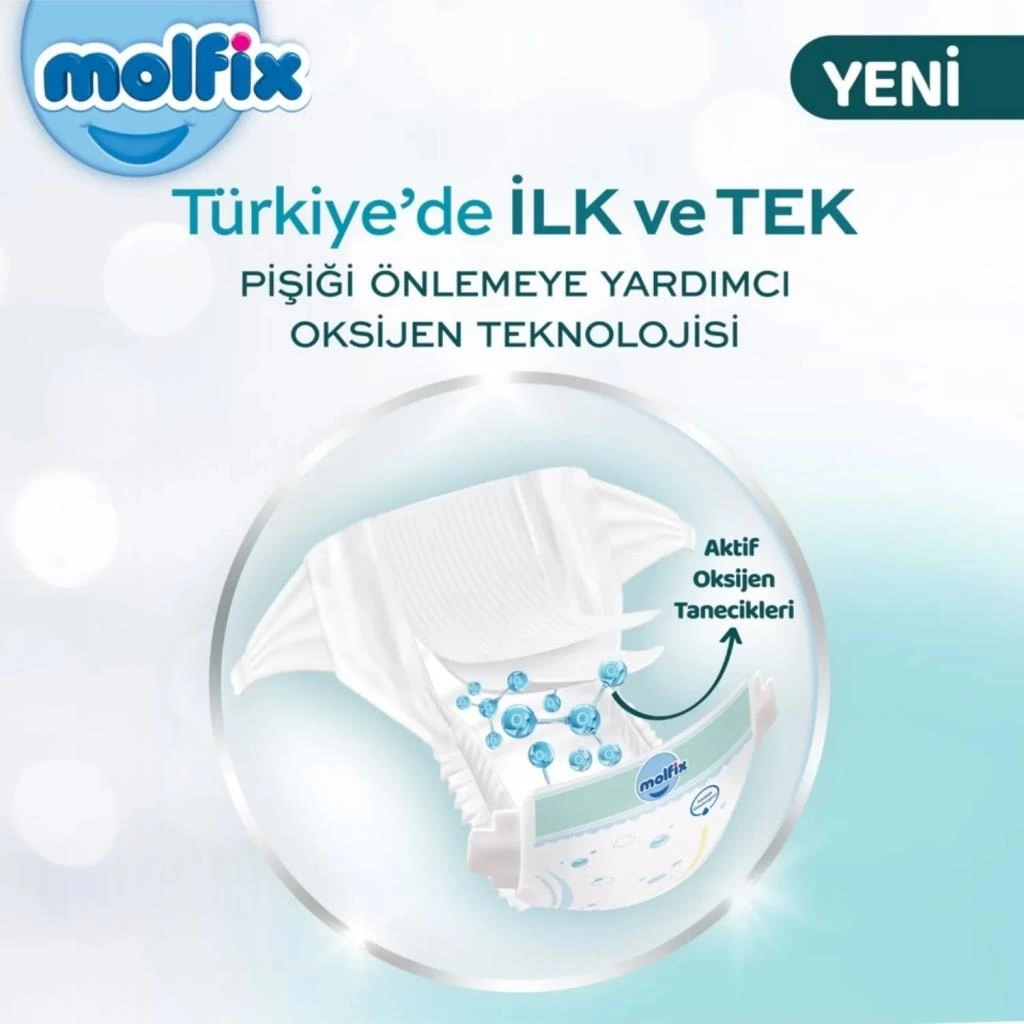 Çocuk Molfix Premium Bebek Bezi Ultra Fırsat Paketi 5 Beden 11-18 Kg 66 Adet - Görsel 3