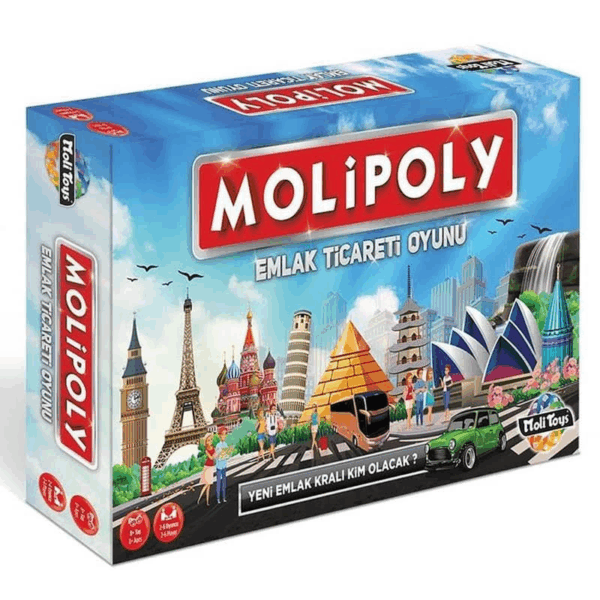 Çocuk Molipoly – Emlak Ticareti Oyunu - Görsel 3