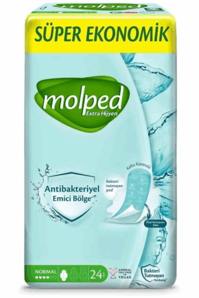 Çocuk Molped Extra Hijyen Normal Ped Süper Eko 24 Adet