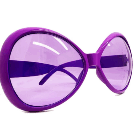   Mor Renk Yeşilçam Nostalji 80li Yıllar 90lı Yıllar Parti Gözlüğü