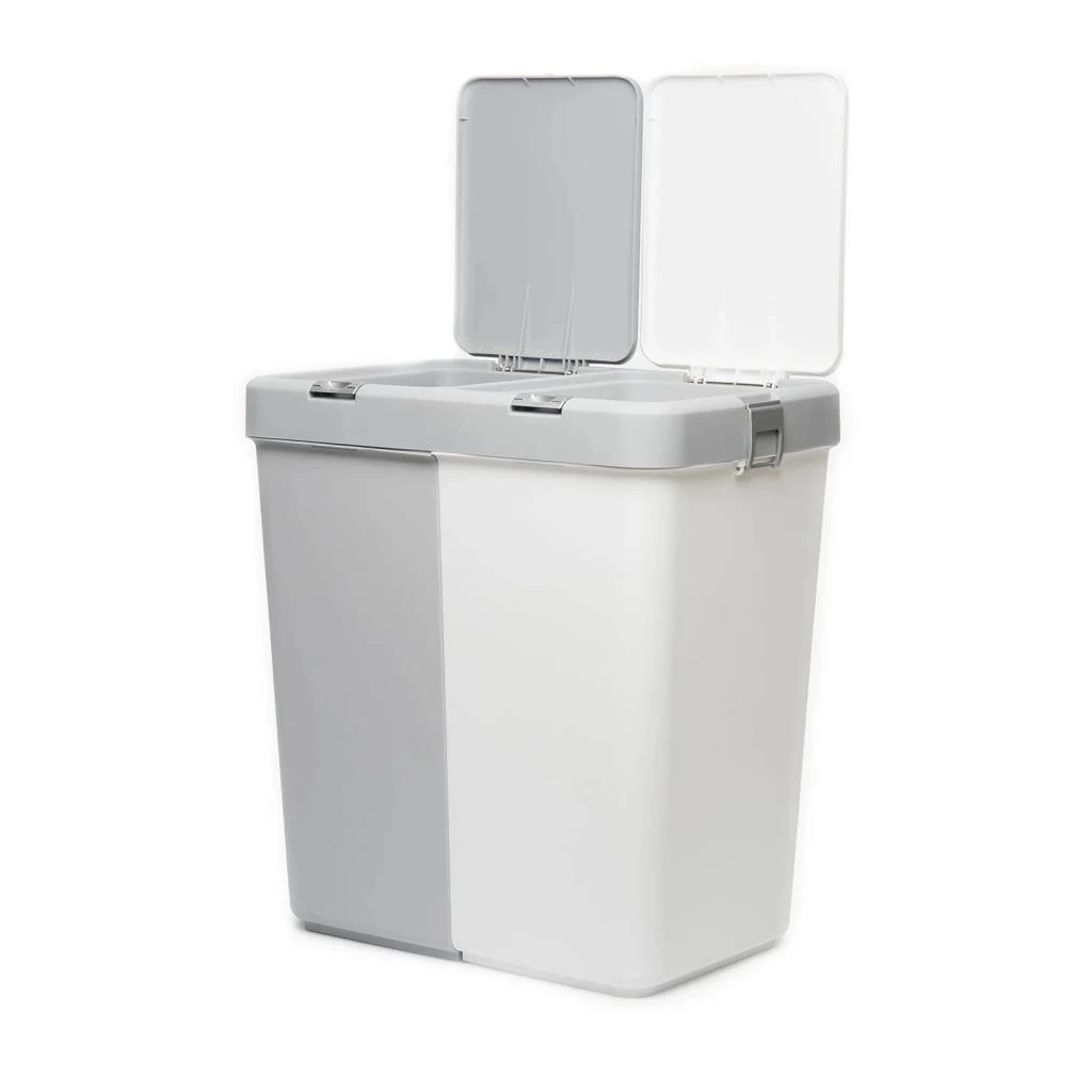 Eğitici Oyuncak Motek Çok Amaçlı Çift Bölmeli 80 Litre Çamaşır Kirli Sepeti - Görsel 2