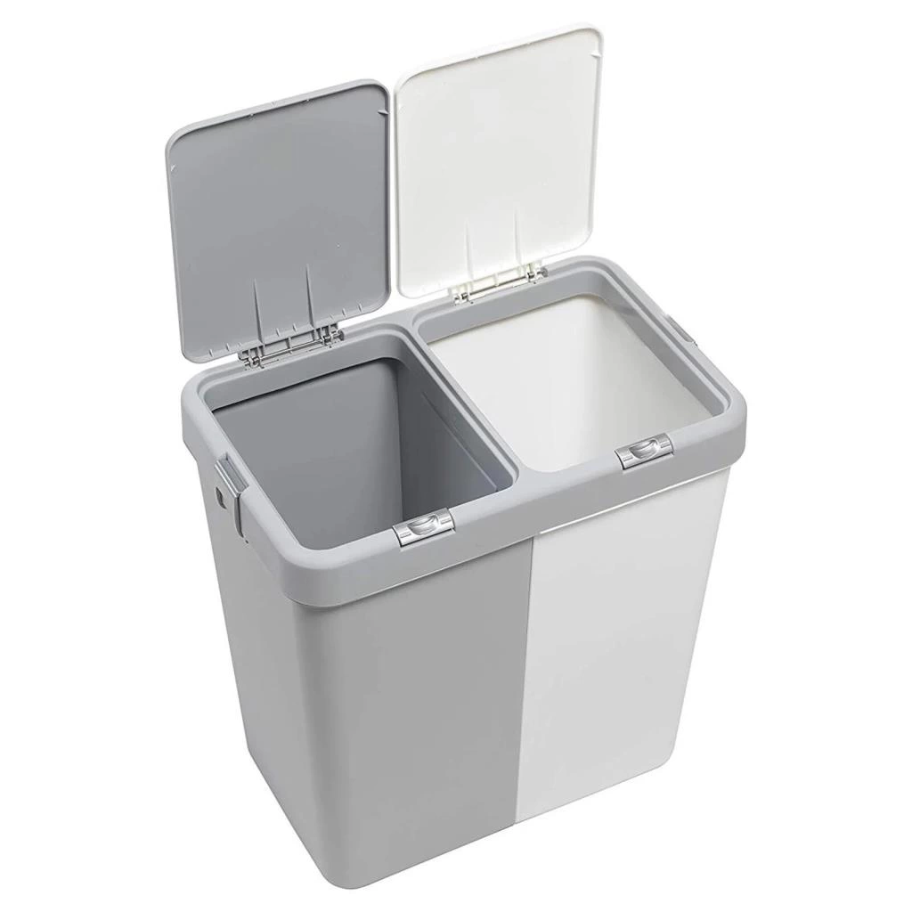 Eğitici Oyuncak Motek Çok Amaçlı Çift Bölmeli 80 Litre Çamaşır Kirli Sepeti - Görsel 5