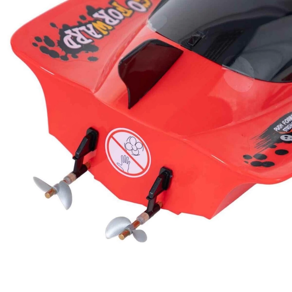 Eğitici Oyuncak Motorlu USB Şarjlı Uzaktan Kumandalı Yarış Teknesi 74 cm - Görsel 3