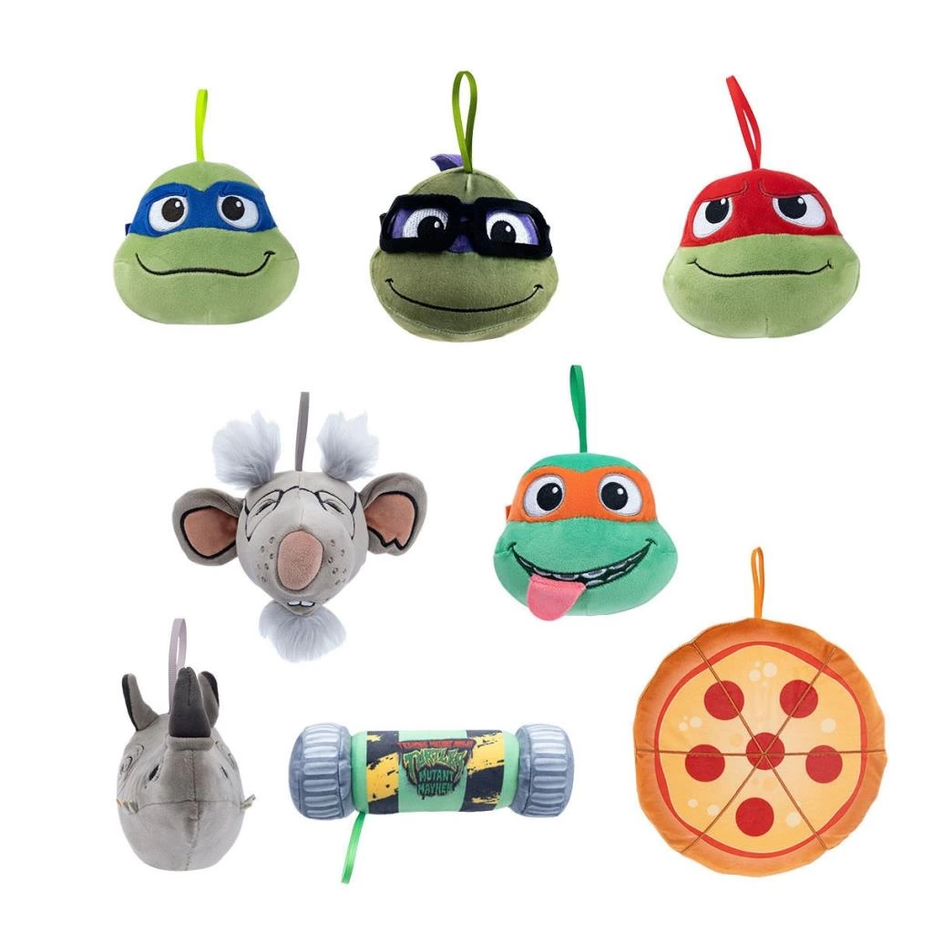 Çocuk MRU00000 TMNT Squishy Mini Sürpriz Peluş - Görsel 4