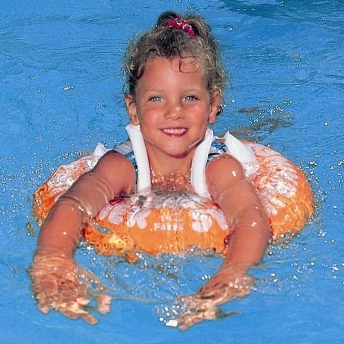 Çocuk Mycey Swimtrainer Yüzme Simidi (2-6 Yaş) Orange - Görsel 3