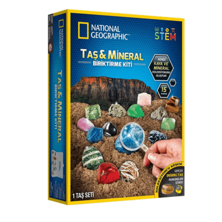 Çocuk Natgeo Taş ve Mineral Biriktirme Kiti
