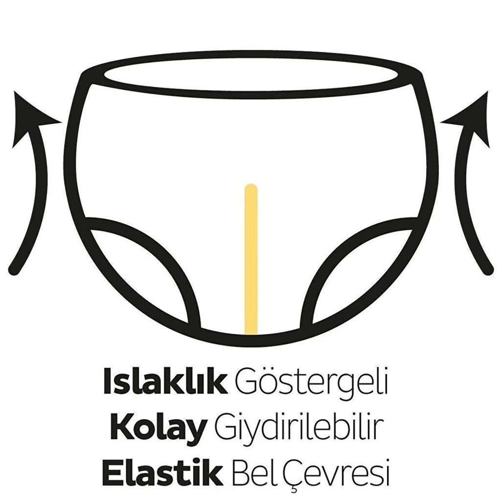 Çocuk Natural Bebek Bezi 2'Li Fırsat Paketi 7 Beden 40 Adet - Görsel 2