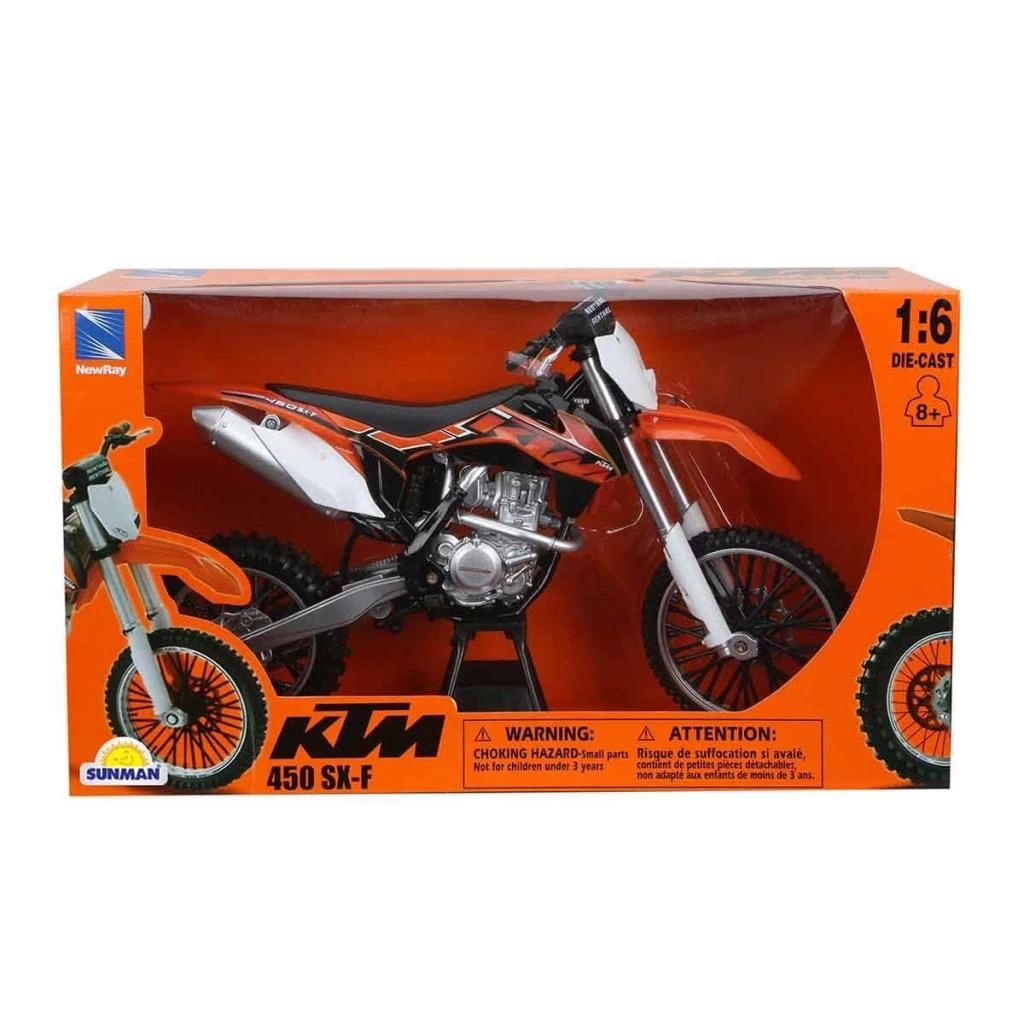 NewRay 1:6 KTM 450 SX-F Model Motosiklet - Görsel 2