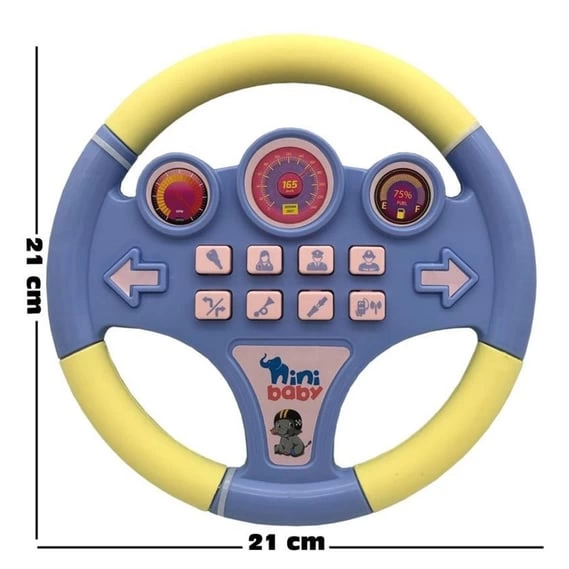 Nini Baby Direksiyon Eğitici Sesli Müzikli ER-103K - Görsel 4