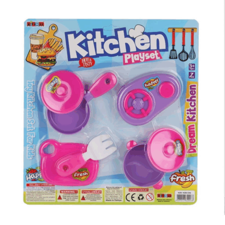 Ocaklı Mutfak Seti Çocuklar İçin Şeflik Deneyimi Ve Eğlenceli Oyun