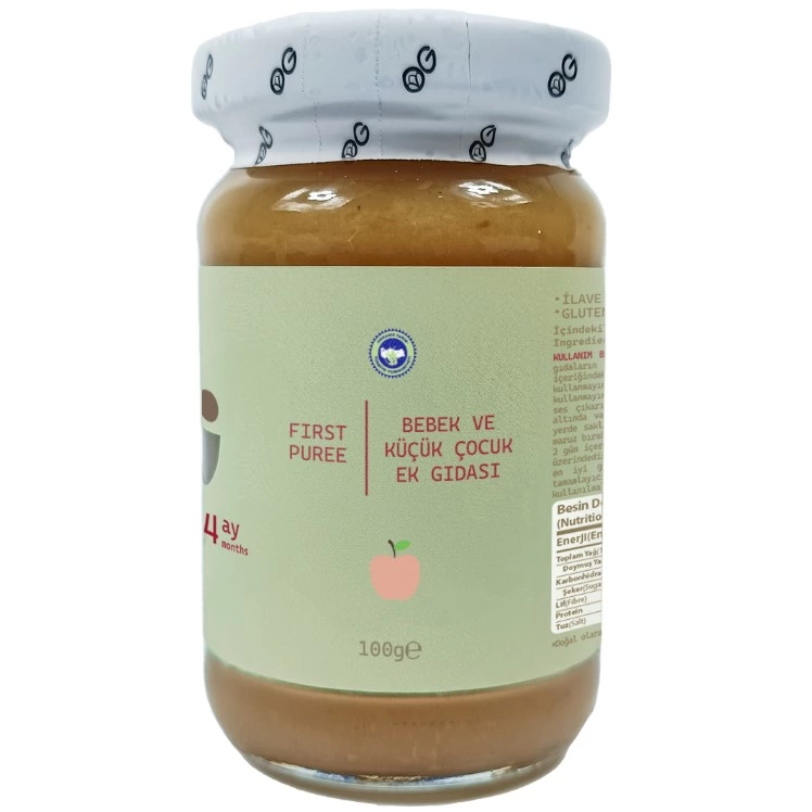 Eğitici Oyuncak OG Natural Organik Elma Püresi 100 Gr - Görsel 2