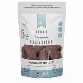 Organik Keçiboynuzlu Bebek Bisküvisi 150 Gr Şekersiz Ve Doğal