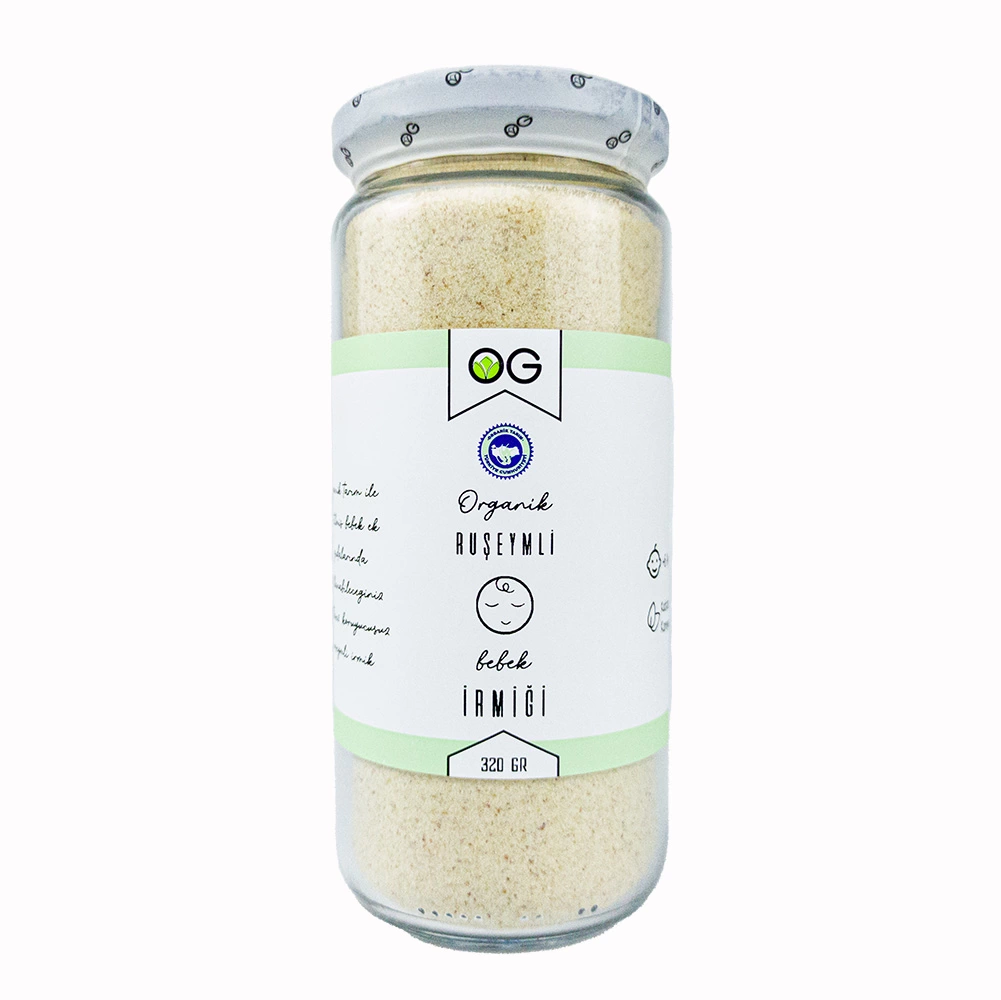 Organik Ruşeymli Bebek İrmiği 320 Gr Vitamin Ve Mineral Deposu
