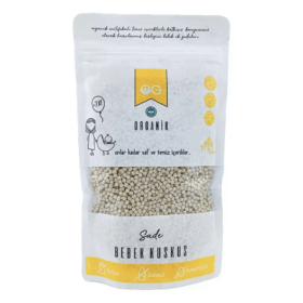 Organik Sade Bebek Kuskus 250 Gr Sağlıklı Ve Hafif Bebek Gıdası