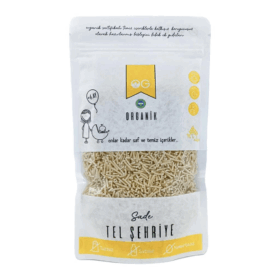 Organik Sade Tel Şehriye 180 Gr Doğal İçerikli Besleyici Seçenek