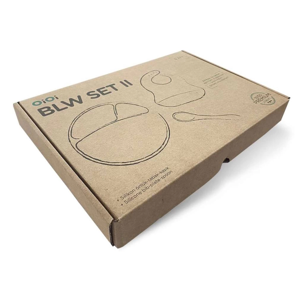 Eğitici Gelişim Blw II Silikon Beslenme Seti 3'Lü (Tabaklı) Velvet Rose - Görsel 5