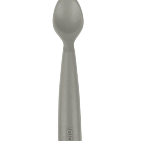 OiOi Nam Nam Silikon Mama Kaşığı Powder Grey