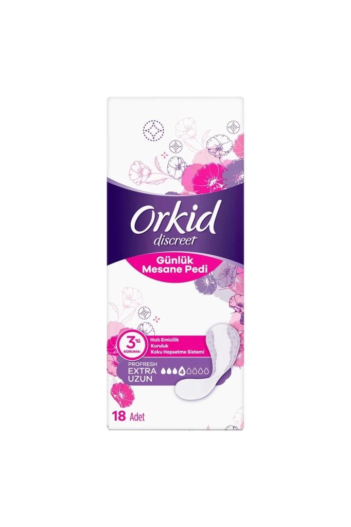 Eğitici Çocuk Orkid Günlük Mesane Pedi Ekstra Uzun 18 Adet - Görsel 2