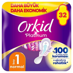Eğitici Çocuk Orkid Ultra Platinum Normal Ped 32'Li
