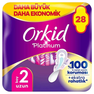 Eğitici Çocuk Orkid Ultra Platinum Uzun Ped 28'Li