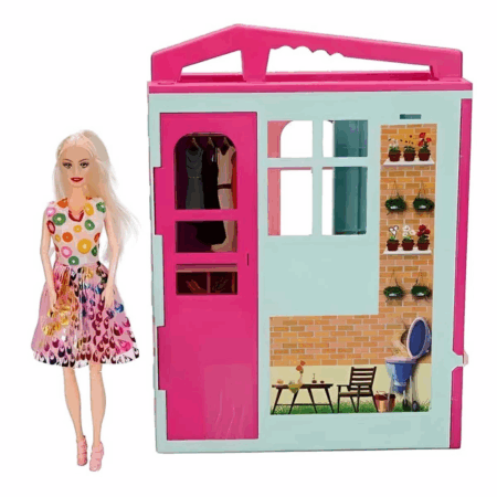 Çocuk Oydaş Cindy House Bebekli Oyun Evi 02617