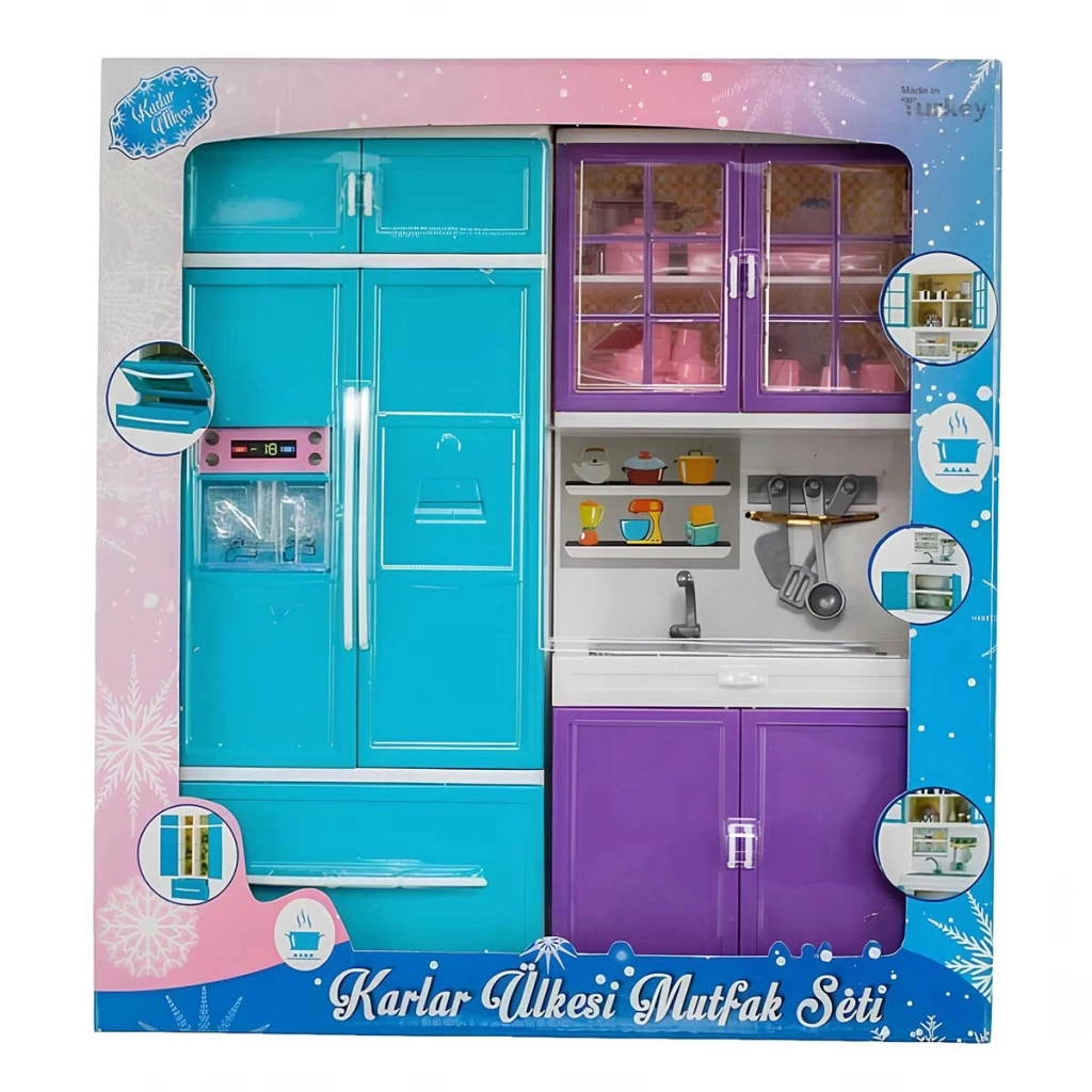 Oydaş Karlar Ülkesi 2'li Buzdolabı Lavabo 02347 - Görsel 2