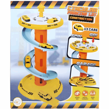 Çocuk Oyuncak İnşaat Dönen Garaj Seti