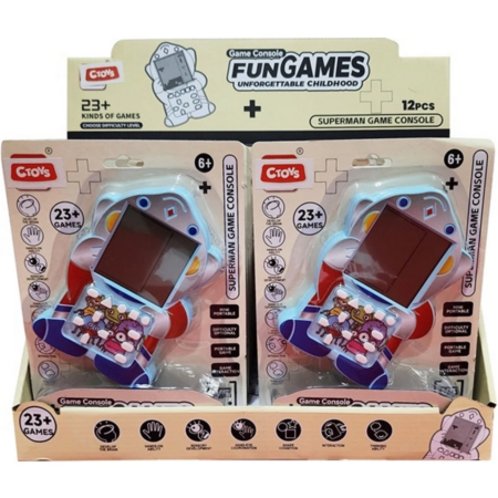 Basit komutlarla dikkat gelişimini destekleyen mini oyun konsolu